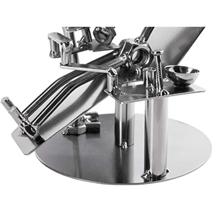 Schraubenmännchen Zahnarzt - Metallfigur Handarbeit - Eisenfigur Metallmännchen – Bild 7