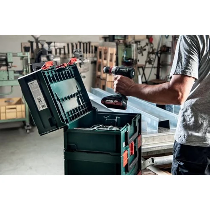 Metabo MetaboX 340 626888000 System Werkzeug Koffer aus Kunststoff Stapelbar Solo - ohne Einlage – Bild 3