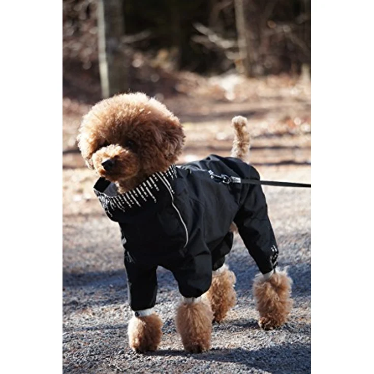 Hurtta Downpour suit raven 60L (60, Hundeschuhe), Hundebekleidung – Bild 4
