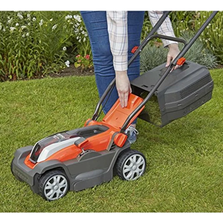 Flymo Kabelloser Rasenmäher Mighti Mo 300 Li 30 L – Bild 8