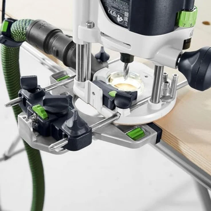 Festool Oberfräse OF 1010 REBQ-Set, Handlich und Ausgeleuchtet, im Systainer, blau – Bild 5