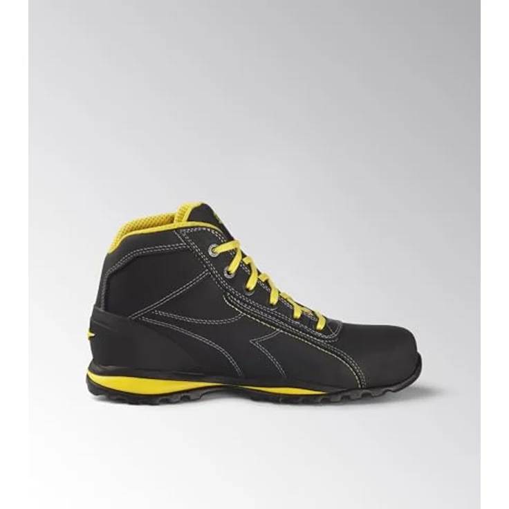 Diadora GLOVE MID S3S FO HRO, Sicherheitsstiefel aus wasserabweisendem Nubukleder mit Aluminium-Zehenschutzkappe, atmungsaktivem AirMesh-Innenfutter und Nitrilgummisohle, Größe 46 – Bild 6