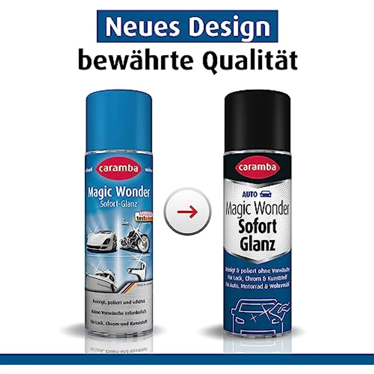 Caramba Magic Wonder Sofort Glanz, 250ml Cockpit-Reiniger für glatte Flächen, langanhaltender Schutz und staubabweisend – Bild 7