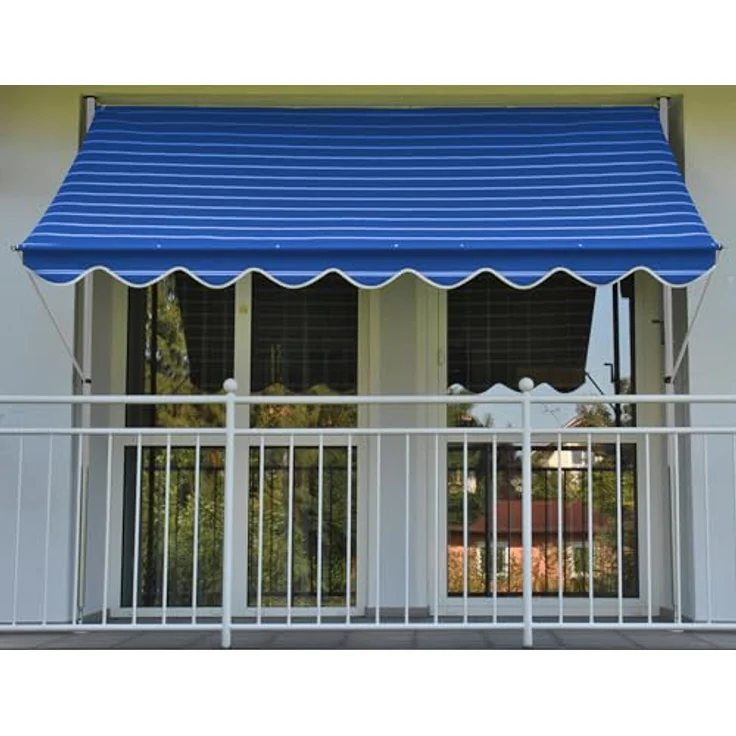 Klemmmarkise Exklusiv 350 cm Nr. 9400 weiß – Bild 10