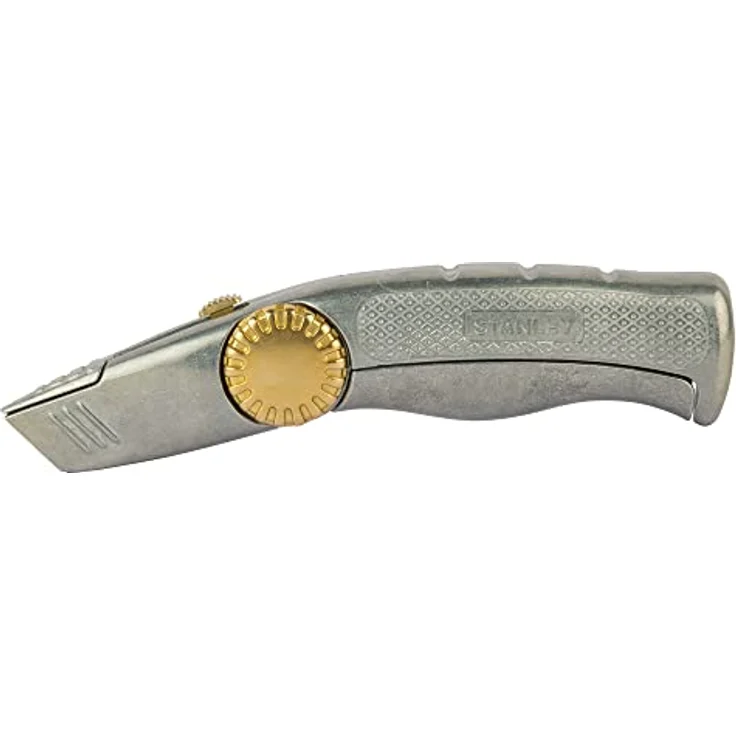 Stanley FatMax Messer einziehbare Klinge (robustes Gehäuse, ergonomisches Design, InterLock, magnetische Spitze) 0-10-819 – Bild 2