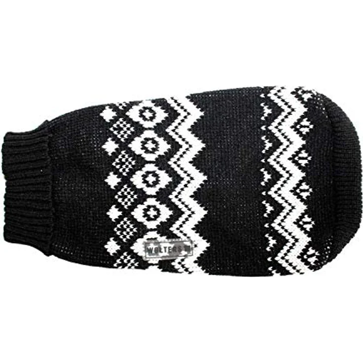 Wolters Norweger Pullover 20cm schwarz/weiss – Bild 1