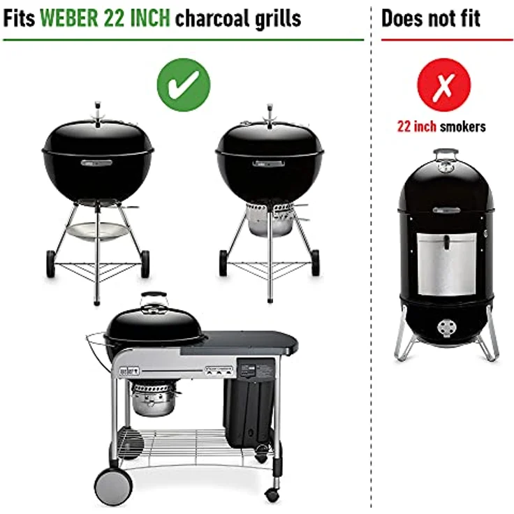 Weber 7444 OneTouch Reinigungssystem Flgelset fr 57cm Grills - Preisvergleich – Bild 4