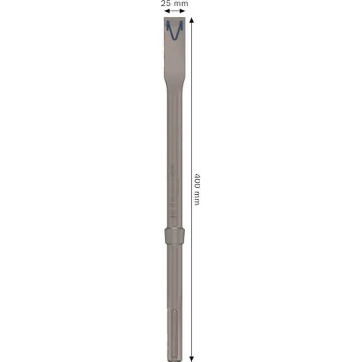 Bosch Professional EXPERT SDS max-8C Flachmeissel, 25x400 mm, langlebig und effektiv für Betonabbrucharbeiten – Bild 3