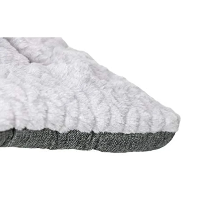 TrendPet Heaven 4cm gefütterte Wendedecke, Liegedecke für Hunde und Katzen, Grau (50x35cm) – Bild 3