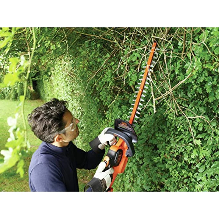 Black & Decker Akku Heckenschere, 50cm Schwertlänge, 18V-2,0 Ah - GTC18502PC-QW – Bild 3