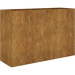 furnicato Hochbeet 120x40x80 cm Cortenstahl, Rostig, wetterfester Stahl, langlebig und dekorativ - Preisvergleich