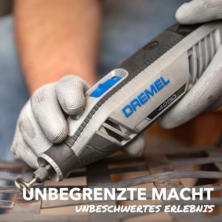 DREMEL DREMEL 4250-6/128 Platinum+ Box, Akku-Multifunktionswerkzeug mit 175-Watt-Motor, 6 Aufsätzen und 128-tlg. Zubehörset – Bild 4