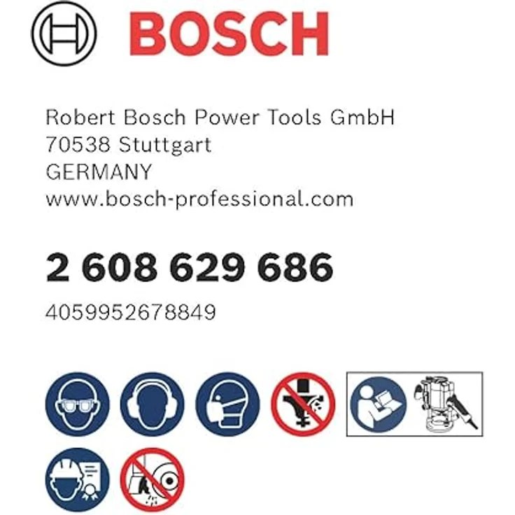 Bosch PRO Bündigfräser mit obenliegendem Führungskugellager, Ø 5/8' (15,9 mm), Arbeitslänge 1' (25,4 mm), Schaft 1/4' (6,35 mm) – Bild 5