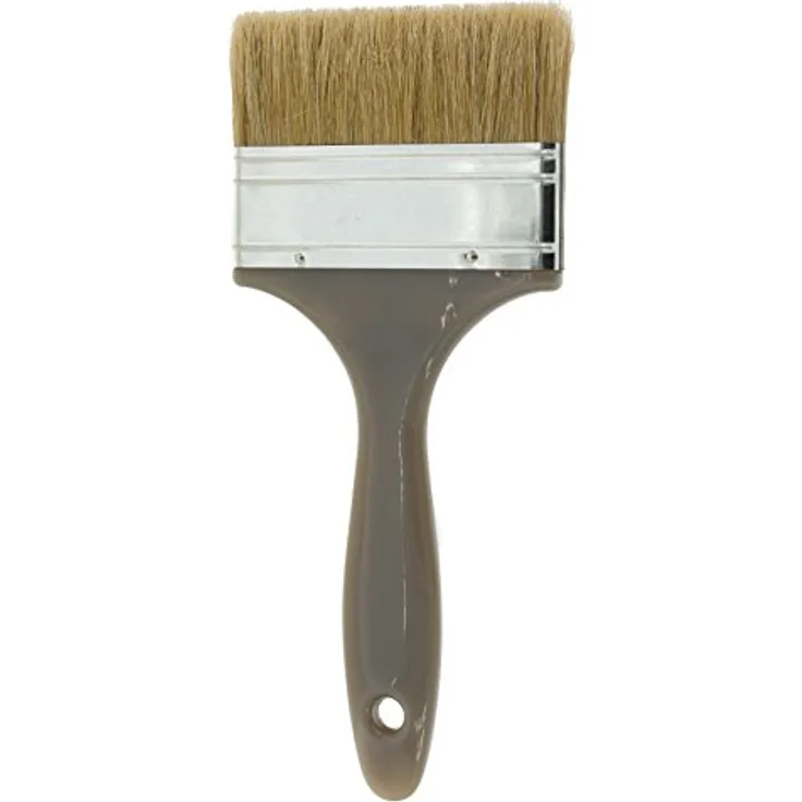 Coral Tools Coral 31206 Bremsflüssigkeits-Ablassschraube GRP Pinsel mit Ein eingezogen Pinsel Kopf für alle Farben und Laminieren Fiberglas 10,2 cm – Grau