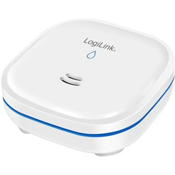 LogiLink SC0122 - Wasserlecksensor (Alarm) mit 10 Jahren Batterielaufzeit, Lautstärke >85 dB, IP65