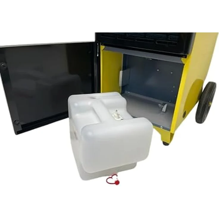 Teico Bautrockner FDH-255BS, Gewerbe Luftentfeuchter mit 55 l/Tag Entfeuchtungsleistung, 6 l Wassertank, Digitaldisplay – Bild 6