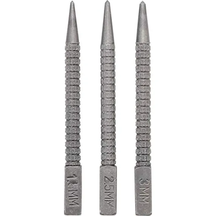 BGS Diy 91656 | Körner-Satz | 3-tlg. | 1,5-2,5-3 mm | Durchtreiber/Splintentreiber