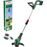 BOSCH Akku-Rasentrimmer UniversalGrassCut 18V-26-500, 18Volt - Ergonomischer Griff, Teleskop-Höhenverstellung, POWER FOR ALL Akku-Schnittstelle