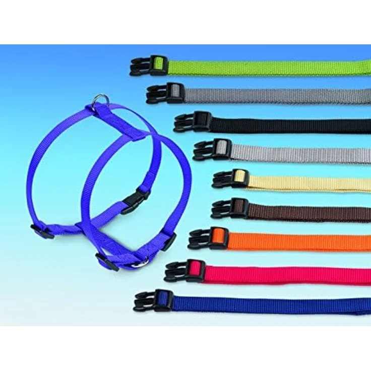 Nobby Geschirr Classic Brust: 14/20 cm, Breite: 10 mm, blau – Bild 4