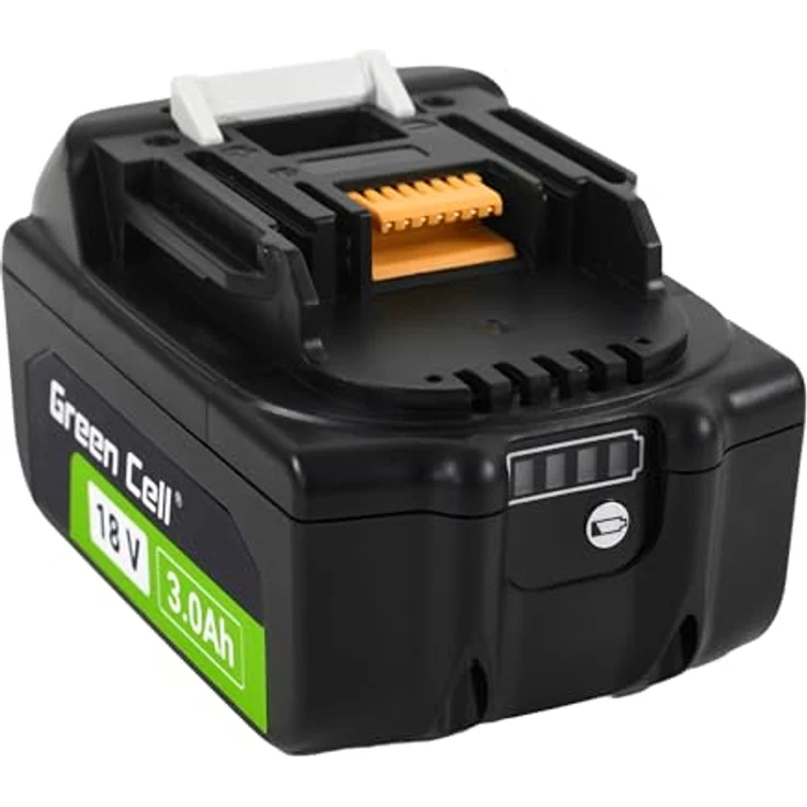 Green Cell Akku 18V 3Ah Li-Ion für Makita LXT Elektrowerkzeuge, Hochwertiger Ersatz mit LED-Anzeige, langlebig und optimierte Leistung – Bild 2