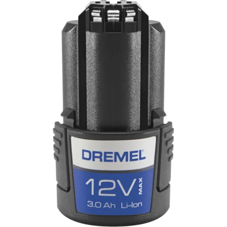 DREMEL 12V3 Lithium-Ionen-Ersatzakku (12V 3Ah Akku - Zubehör für das Dremel Multifunktionswerkzeug 8260), Black - Kompatibel mit Dremel 8260 Akku-Multifunktionswerkzeug – Bild 1
