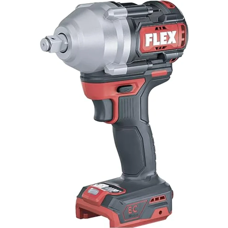 Flex Akku Schlagschrauber IW 1/2" 750 18.0-EC C, 18 V, bürstenloser Motor, 3 Drehmomentstufen, 1/2" Außen, kraftvolles Schlagwerk – Bild 2