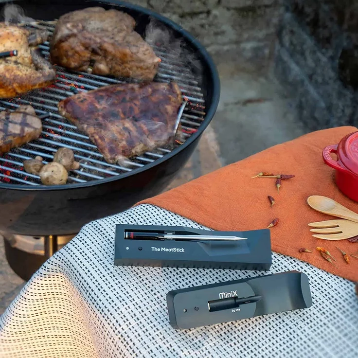 The MeatStick & MeatStick Mini X - Xtender Combo SET 7 mit Ladegerät Kabelloses Grillthermometer – Bild 4