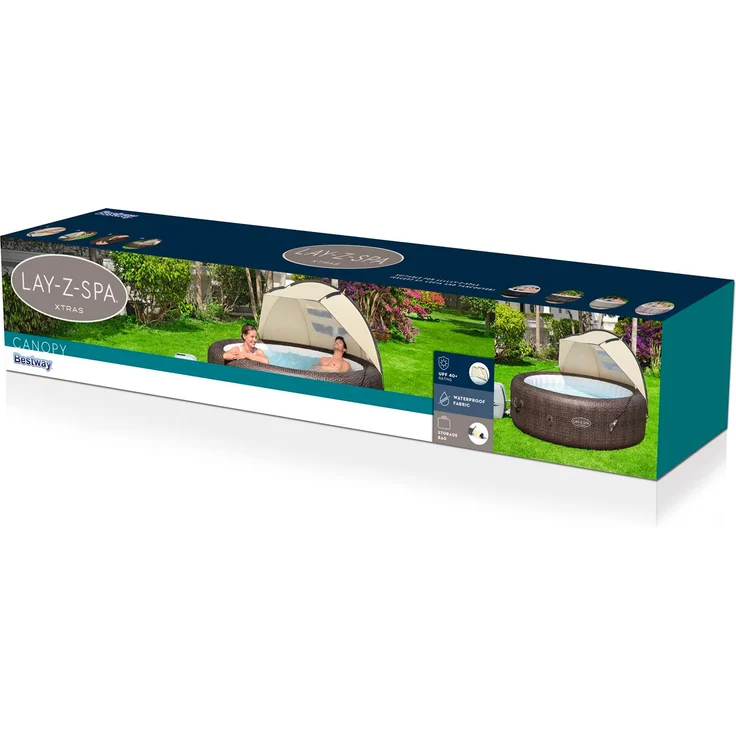 Bestway LAY-Z-SPA Xtras Sonnenschutzdach 183 x 94 x109 cm – Bild 5