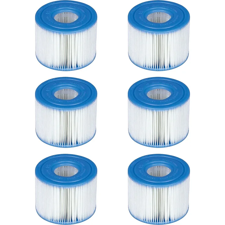 Intex Filterkartusche Typ S1 6er, Pure Spa Whirlpool-Zubehör