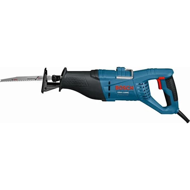 Bosch Professional Professional Säbelsäge GSA 1100 E (1100 Watt, inkl. 1 x Säbelsägeblatt S 2345 X für Holz, 1x Säbelsägeblatt S 123 XF für Metall, im Koffer) – Bild 2