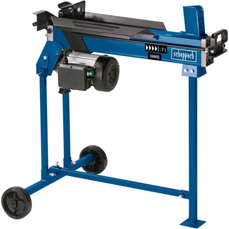 Scheppach liegend Holzspalter HL760LS Brennholzspalter Hydraulikspalter | elektrisch 230V | inkl. Untergestell | Spaltkraft 7 Tonnen | Spaltlänge 520mm | 2200W Leistung – Bild 2