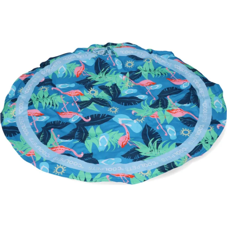 Holland Animal Care Tierdecke CoolPets Tropical Premium Kühlmatte (Flamingo)