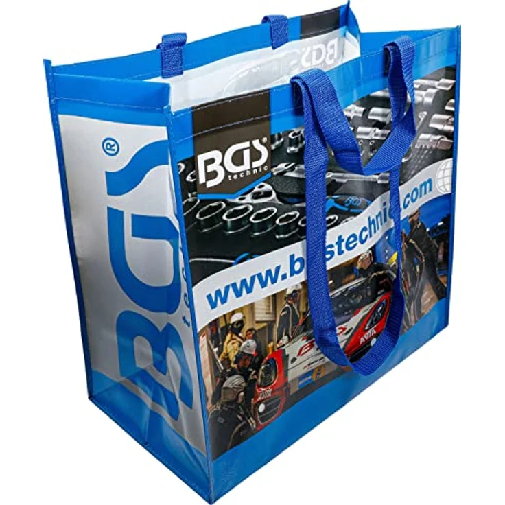 BGS TECHNIC Tragetasche XL, Werkzeugtasche aus starkem Material mit hohen Tragkraft, 46x44x25cm – Bild 2