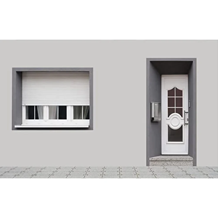 RyFo Colors Silikonharz Fassadenfarbe Lotuseffekt Trend Hellgrau 1l - bunte Fassadenfarbe, weitere Grau Farbtöne und Größen erhältlich, Deckkraft Klasse 1 – Bild 3