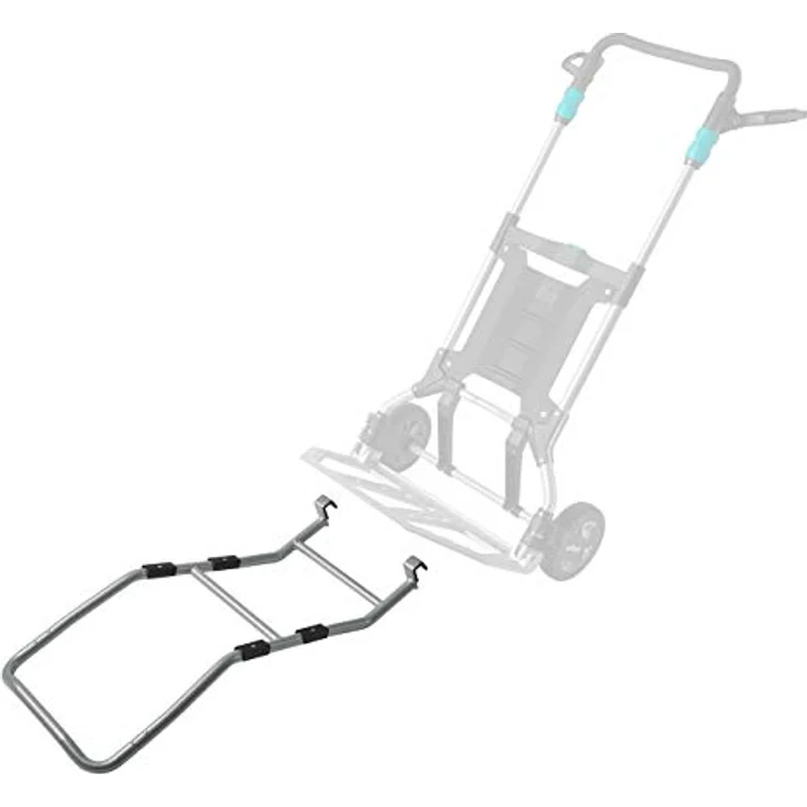 wolfcraft Tragebügel für Transportwagen TS850/1500, Treppenhelfer für schwere Lasten bis 100 kg aus solidem Stahl – Bild 6