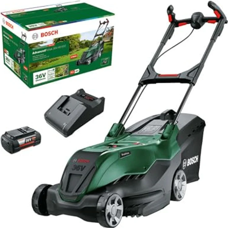 BOSCH Akkurasenmäher AdvancedRotak 36V-40-650, 40 cm Schnittbreite, Mit 1x Akku 4 Ah - im Karton – Bild 5