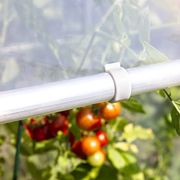 Windhager Tomatengewächshaus Alustar Premium, Stabiles Gewächshaus zur Anzucht von Gemüse, UV-Beständig, 170 x 150 x 80 cm, 38111 – Bild 3