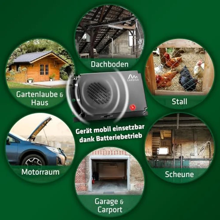 GARDIGO Marder Frei Mobil, batteriebetrieben – Bild 6