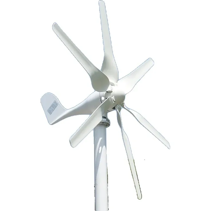 OEM Windturbinegenerator 3000W, MPPT-Regler 48V, 800W, 6 Klingen, Aluminium-Gehäuse