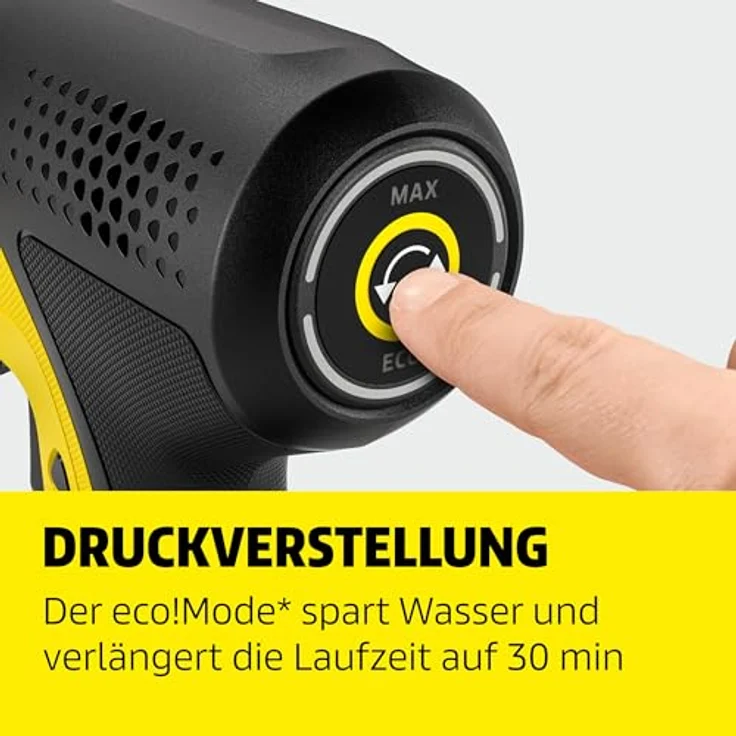 Kärcher Mobile Outdoor Cleaner OC 7-18 Handheld, Mitteldruckreiniger mit 18 V Akku, 2-stufiger Druckverstellung und 5-in-1 Multi Jet – Bild 7