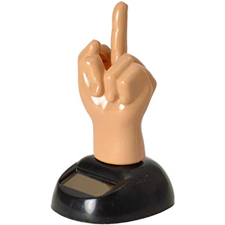 Out of the Blue Bewegliche Figur Mittelfinger – Bild 3