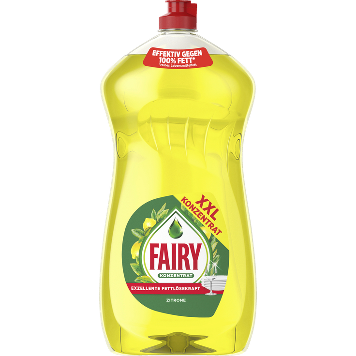 Fairy Handspülmittel Konzentrat Zitrone, ultra konzentriert mit kraftvoller Fettlösekraft, 500 ml
