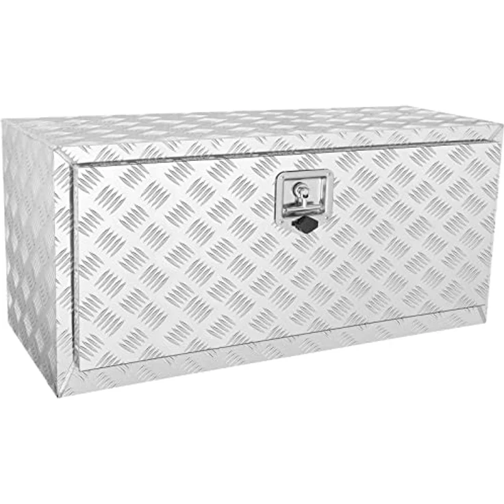 VEVOR Unterboden-Lkw-Box, 914 x 355 x 405 mm Aluminium-Werkzeugkasten mit Schloss, wasserdicht und korrosionsbeständig für Lkw und Anhänger – Bild 1