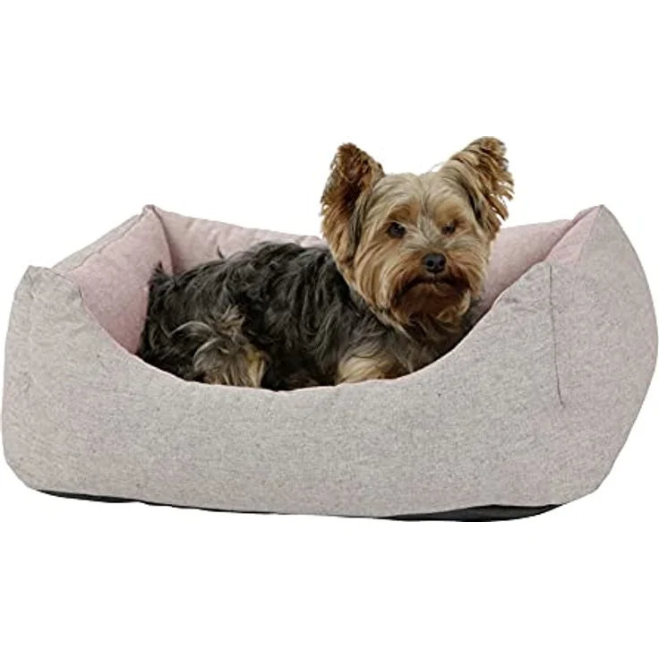 Kerbl 80396 Kuschelbett Golden 60x70x23cm, rot/braun, 1.5009 kg – Bild 3