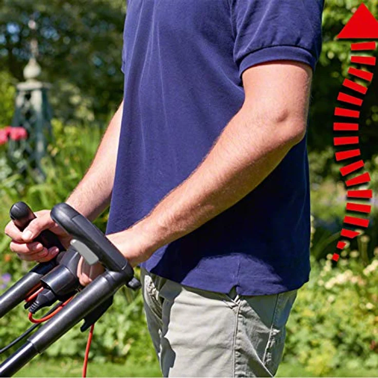 Bosch Elektro Rasenmäher UniversalRotak 550 - 1300 W, Schnittbreite: 37 cm, Rasenflächen bis 550 m², im Karton, Generation 5.2 – Bild 5