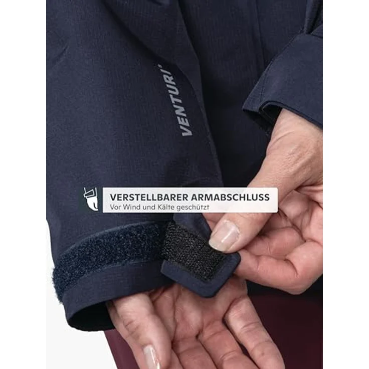 Schöffel Doppeljacke Hiking 3in1 Jacket Style Okere WMS, Outdoor-Arbeitsjacke mit 10.000 mm Wassersäule, für Damen – Bild 8