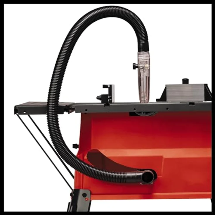 Einhell Tischkreissäge TC-TS 2025-2 U (max. 2.000 Watt, Verstellung für Höhe-Neigung des Präzisionssägeblatts, Parallelanschlag, Winkelanschlag +- 60°, Auflagefläche l.-r.) – Bild 5