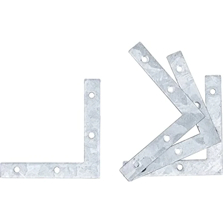 BGS Do it yourself 80921 L-Winkel 75 x 75 x 12 mm 4-tlg. | Flexibel gestaltbar | Langlebig | Robust – Bild 3