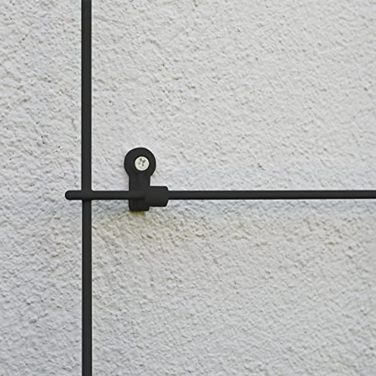 Windhager Wandbefestigung für Metall-Gitterspalier, Befestigung für Spalier, 32 x 16 x 33 mm, grün, 4 Stück, 05721 – Bild 3