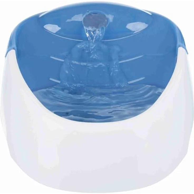 Trixie Wasserautomat Duo Stream 1 l, weiß-blau – Bild 4